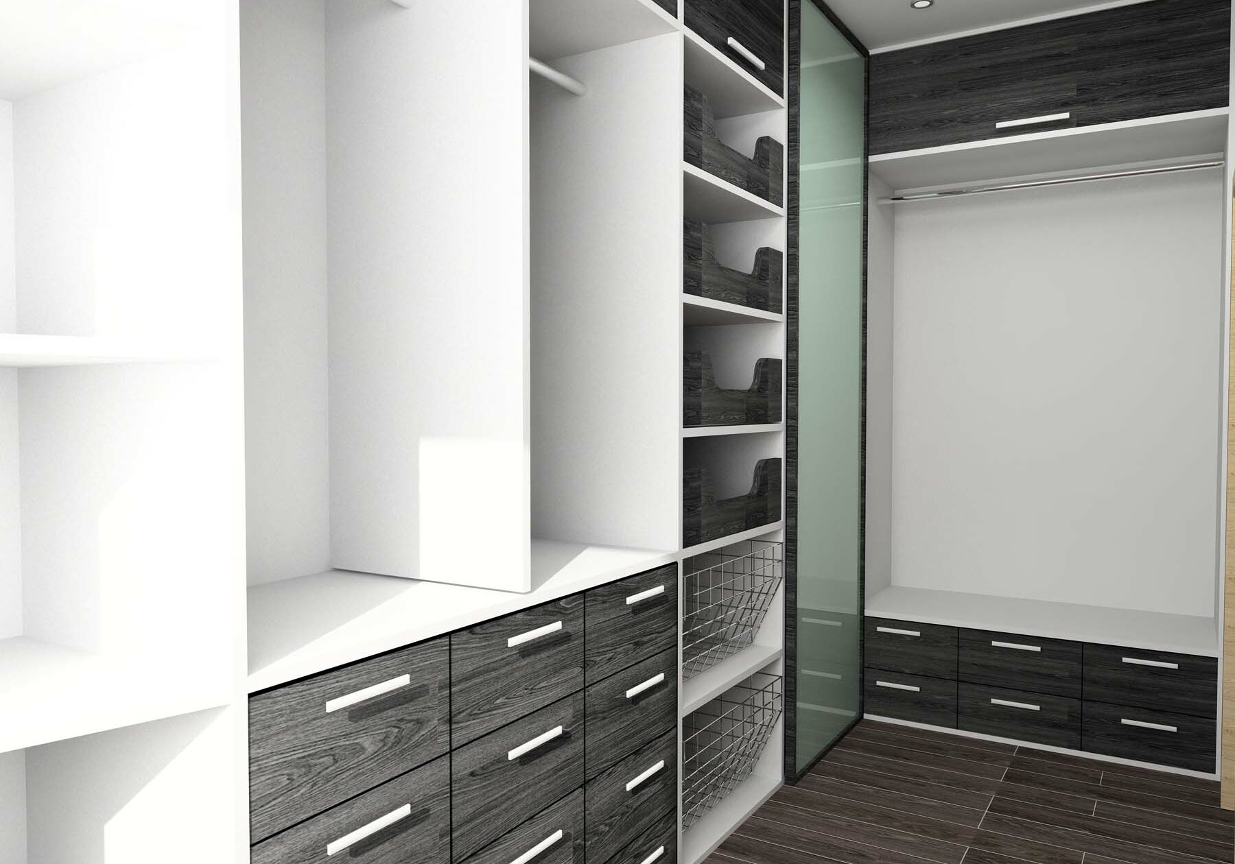 3d closet design